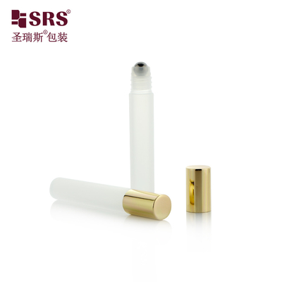 Emballage cosmétique 8 ml Gel pour les yeux à couleur injectable en rouleau vide sur bouteille avec logo