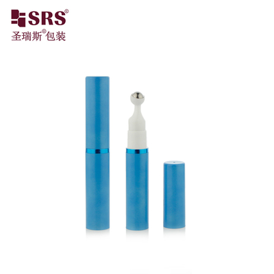 Emballage cosmétique vide Style de presse sérum oculaire sans air 10 ml bouteille à rouleaux