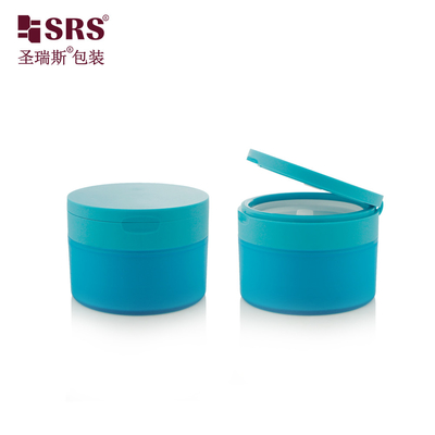 120g 150g PP vide PCR recyclé injectable couleur personnalisée Flip Cap Body Butter
