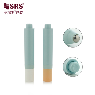 PP emballage cosmétique vide recyclé Applicateur de massage sans air 10 ml en rouleau sur bouteille