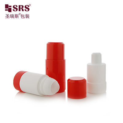 Bouteille en rouleau de couleur solide pour soins de la peau