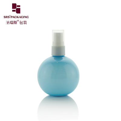 150 ml en forme de bille vide PCR Plastique pompe à brume fine Emballage Parfum Flasque pulvérisateur PET
