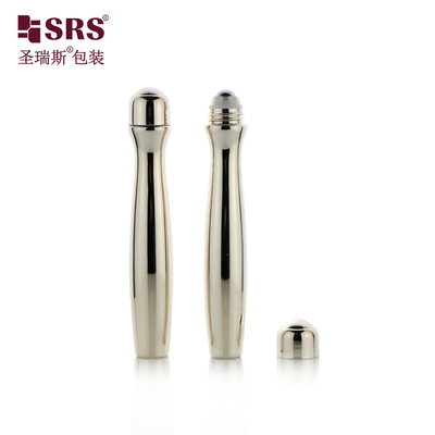 Métallisé Or Brillant Argent Couleur personnalisée PETG Gel plastique pour cheveux Essence en gros 15 ml Bouteille en rouleau