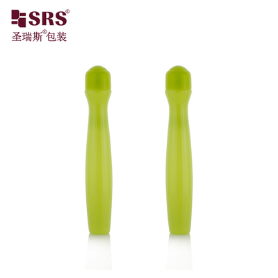 Injection soufflant couleur verte brillante en forme de taille PETG échantillon plastique 15 ml bouteille en rouleau
