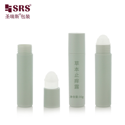 1 oz de gel de déodorant cosmétique à bille de rouleau vide sans fuite en gros Bouteille en rouleau de 30 ml