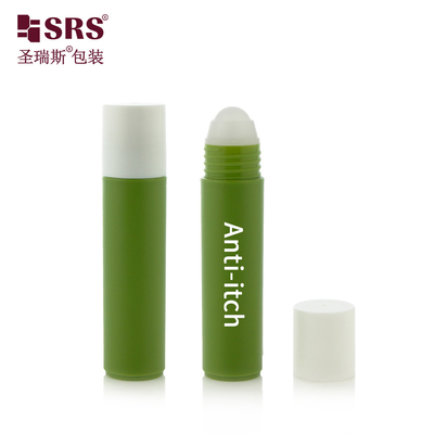 Matériau plastique de qualité alimentaire, rouleau cosmétique vide sur bouteille, sérum capillaire de 30 ml avec rouleau de massage