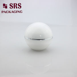 Récipient de crème cosmétique de marque SRS, bouteille de luxe vide