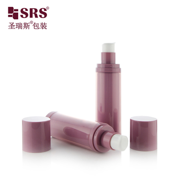 Remplaçable PCR recyclable 30 ml 50 ml 100 ml sérum de soins du visage et de la peau PP bouteille sans air