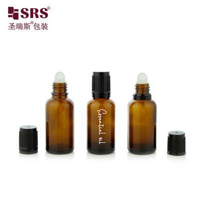 Bouteille en verre à rouleaux personnalisée Capacité 5ml 10ml 15ml 20ml 30ml 50ml
