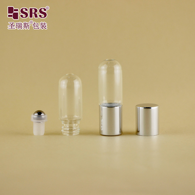 BLP-3ml Ronde du fond du tube en verre en rouleau sur bouteille en couleur Pantone personnalisée pour l'huile d'aromathérapie Aucune fuite