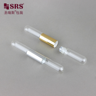 SGB2-5ml+5ml Applicateur de bouteille à bille en acier à rouleaux d'huile essentielle