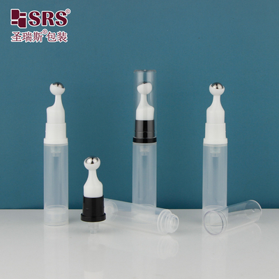 A0031 PP personnalisation de luxe Serum pour les yeux à injection vide Blanc brillant sans air