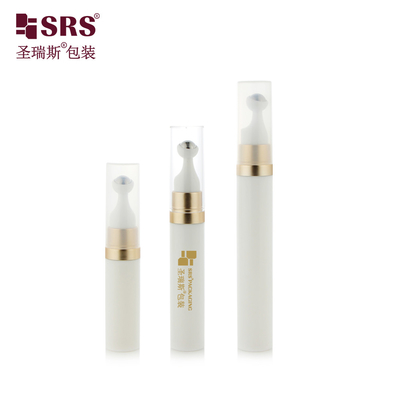 A0035 7.5 ml 10 ml 15 ml vide personnalisé sérum pour les yeux gel de massage rouleau à bille en acier Applicateur de bouteille