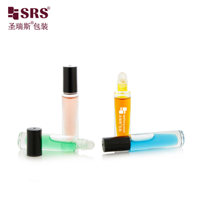 GB1-5ML Applicateur de bouteille à rouleaux d'huile essentielle de haute qualité sans fuite avec bouchon en plastique
