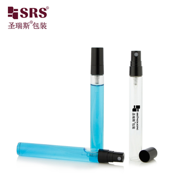 BLPP-10ml Bottle de pompe à pulvérisation de fumée parfumeuse à brume fine transparente Emballage cosmétique vide