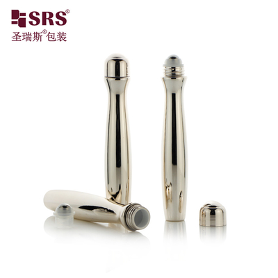 SRS8447-15ML Produits cosmétiques rafraîchissants liquide PETG transparent en rouleau sur bouteille avec boule d'acier