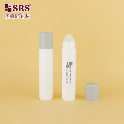 RPP-35ML Injection surface finie mate brillante PP PCR plastique solide Applicateur de récipient en bouteille à rouleaux avec plus petite boule pour liquide de massage