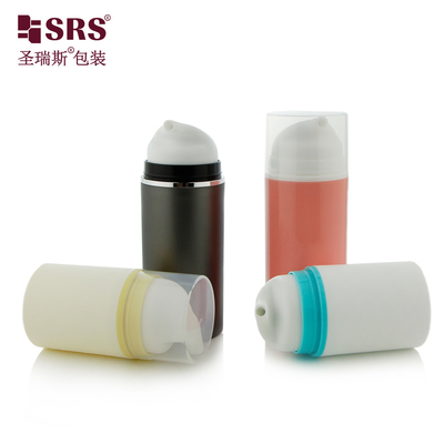 PA602 Snap On Type Ronde Brillante Matte Injection Personnalisation Sérum capillaire Gel rafraîchissant Plastic Ailrss Bouteille Emballage Shampooing