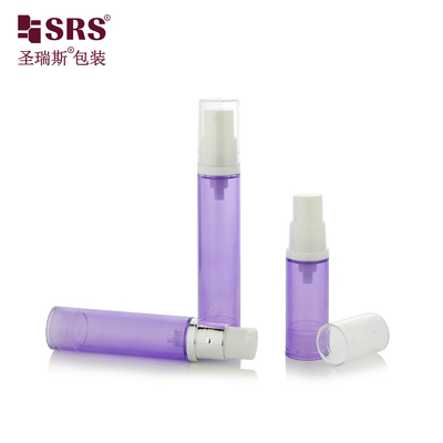 A003 5ml 10ml 12ml 15ml Essence capillaire portable Style de presse sans air Pompes de sérum Bouteille de soins de la peau Emballage