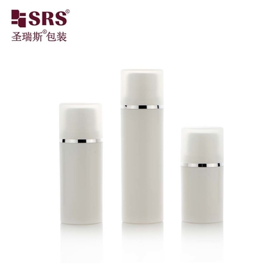 PA203A 15ml 30ml 50ml Injection PCR PP vide Couleur personnalisée pompe à lotion brillante sans air Bouteille pour cosmétiques