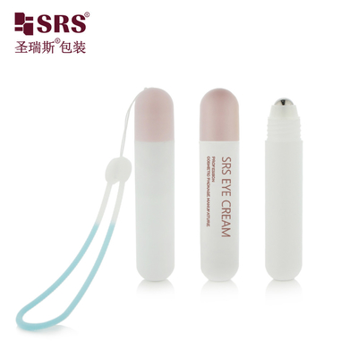 RPPG 25ml Cute Portable Pocket Size Bouteille en plastique en rouleau en acier à bille personnalisation Injection de voyage Couleur personnalisée Emballage de finition mate