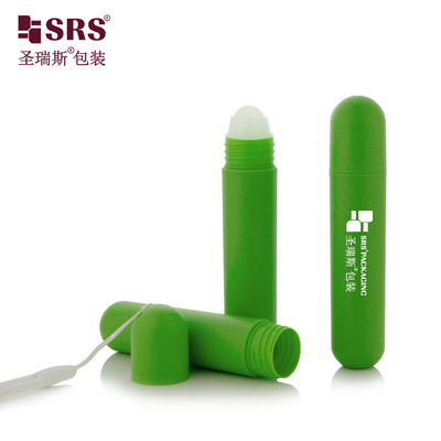 RPPG 25 ml bouchon de dôme Injecter sur mesure Matte surface gelée PP plastique PCR anti-démangeaisons Applicateur de récipient de bouteille en rouleau liquide