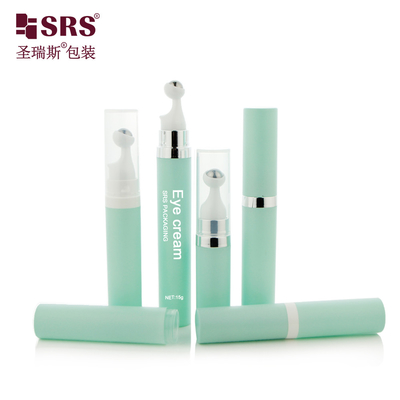 A0035 7.5 ml 10 ml 15 ml Bouteille à billes en acier sans pression en plastique PP PCR sérum oculaire