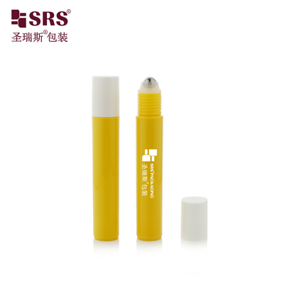 RPP-15ML en plastique rond injectable couleur personnalisée PCR PP bouteille à rouleaux recyclée sérum oculaire de massage
