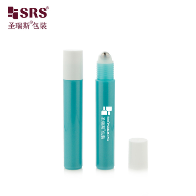 RPP-15ML Finition mate brillante dans le moule PP PCR Bouteille en plastique écologique à bille en acier à rouleaux avec capuchon à vis PP pour antiperspirant