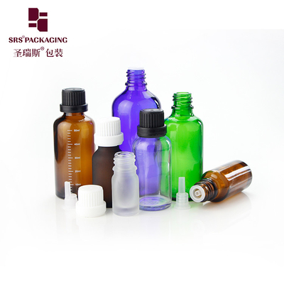 G002 Bouteilles en verre durables équipées de bouchons anti-altération pour l'utilisation professionnelle d'huiles essentielles