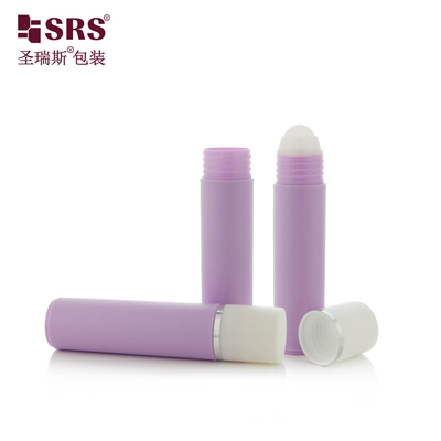 30 ml cylindrique rond en forme de PP PCR plastique en rouleau sur le gel de déodorant Serum bouteille emballement vide