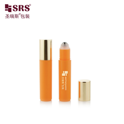 RPA-10ML Injection Couleur personnalisée en plastique glacé brillant en PP PCR en acier à rouleaux Boule de massage de sérum oculaire