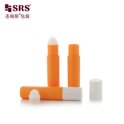 RPP-10ML est le partenaire parfait de l'antitranspirant: 10ML personnaliser la couleur brillante ou mate dans le moule PP PCR bouteille enroulée, emballage cosmétique vide durable