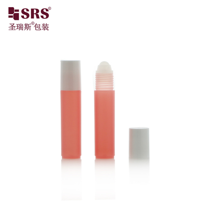 RPP-10ML Elegance de couleur semi-transparente répond à la durabilité: 10ML PP PCR Bouteille en rouleau pour le sérum pour les yeux Gel applicateur cosmétique vide