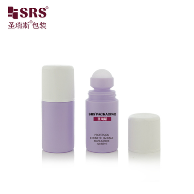 RPPC1-60ML Doubles murs Caps résistant aux enfants en plastique PP Roll On Bouteille de gel de déodorant Emballage recyclé