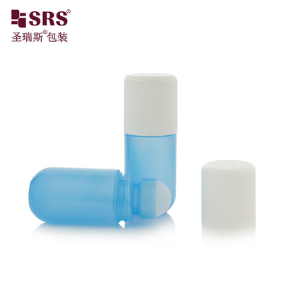 RPPA1-50ML double paroi CRC capuchon résistant aux enfants en plastique rubané PP bobine à vis de presse Design Roll On bouteille de déodorant