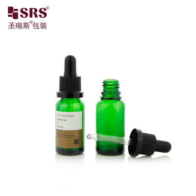 D011 Personnalisation accrocheuse Les bouchons de TE redéfinissent l'emballage des gouttières en verre cosmétiques