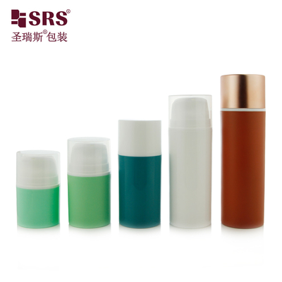 PA609 30 ml 50 ml Cute Skin Care Cleanser Lotion Gel Fondation PP Bouteille sans air avec pompe sans fuite