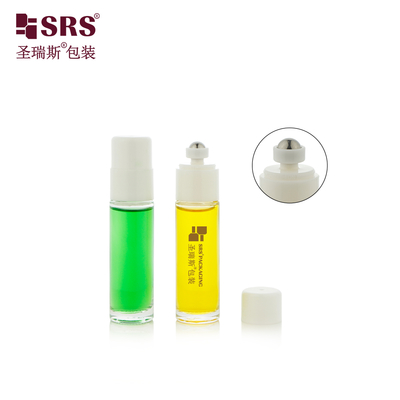 BLPB 15 ml Bouteilles à billes en acier à rouleaux en verre à l' échangeur pour parfum