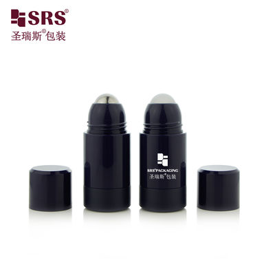 RPPE 50 ml 75 ml Noir Pour l' injection Couleur PP PCR Glossy Ruloir vide sur bouteille Pour l' antitranspirant