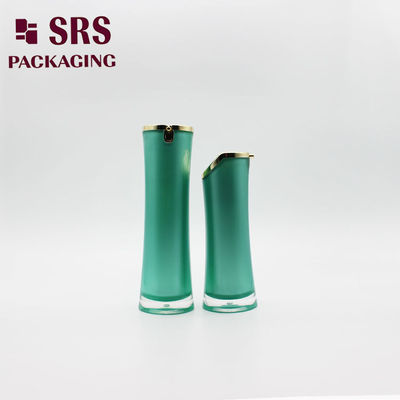 L092 Bouteille cosmétique de 15 ml 30 ml 50 ml avec pompe à lotion