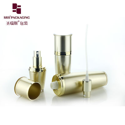 L036 SRS Fabricants en gros 15ml 30ml 50ml 80ml 120ml or luxe vide cosmétique acrylique