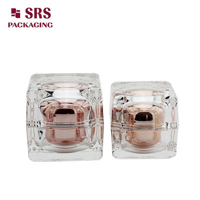 J054 bonne qualité et prix J054 10ml 15ml 30ml 50ml pot en plastique transparent