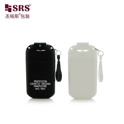 PWU007-B 20ml 30ml New Card Shape Spray Pump With Hook For Hand Sanitizer Fragrance