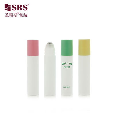 RPPI 20 ml Injection vide personnalisée couleur macaron PP paroi épaisse plastique PCR rouleau sur bouteille pour le liquide anti-démangeaisons