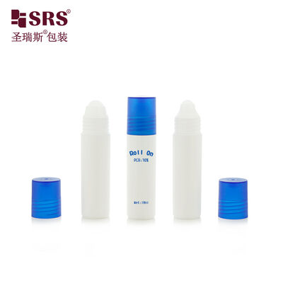 Flacon à bille en plastique PP à paroi épaisse de 18 ml RPPF, moulé par injection, couleur personnalisée, pour applicateur de gel antisudorifique