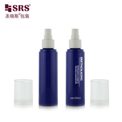 T120D42N24 Flacon pulvérisateur en plastique PET de 120 ml pour brume parfumée, sans fuite, personnalisation couleur et logo