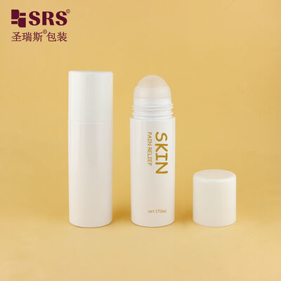 PET 130ml 170ml rouleau en plastique vide sur bouteille de gel de déodorant