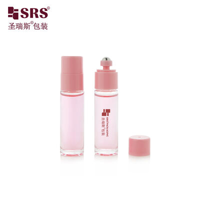 BLPB 15ML Flacon à bille en verre moulé haut de gamme anti-plomb pour huiles essentielles avec bille à interrupteur