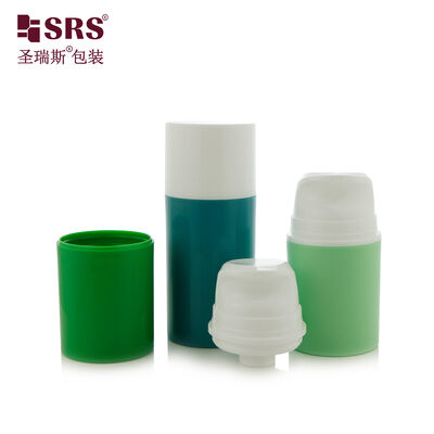 Bouteille de pompe sans air de gel de masque facial de Rould vide de personnalisation PA609